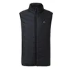 Gilet da uomo Uomo USB a infrarossi 17 aree di riscaldamento Gilet Giacca invernale Gilet riscaldato elettrico per escursioni sportive Oversize 5XL 231021