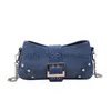 Cross Body Fasion Denim Soul Sacs pour femmes 2023 Nouvelles tendances Sac de sous-vêtements pour femmes et portefeuille Simple Cross Body Bagstylishhandbagsstore