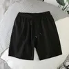 Mäns shorts simningstammar män sommarbrches brädet casual svart vit boardshorts homme klassisk klädstrand kort