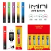 Authentique IMINI AVB Vape Batterie Variable Tension Batterie 510 chariots 380mAh Batteries Kits Préchauffeur de vape stylo pour vapeur Pod Cartridges en gros I Vape Factory Direct