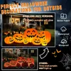 7,5 stóp Halloween Decor Decor, donflatibles Outdoor Decor Decor Inflatible Pumpkin, Halloween Decor Blow Ups Dynia na podwórko, imprezę, Garden 7 Wbudowane światła LED Zestaw LED Zestaw