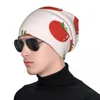 Berets Männer Frauen Winter warme Mützen Tomaten lässiger weicher Strickhut