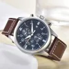 U1 TOP AAA WYSOKAJ WYGODY KWARTZ WYSOKIEGO Ruch Pilot Watch Le Prince All Diar Work Chronometre Na ręce na rękę zegarowy zegar Waterproof Clock Montre L448