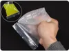 Touchable Clear Moistureproof Dustproof PE Bags OPP Packaging Zipper Package Waterproof Sealed bag Disposable Protective bag For Cable Cellphone Case Universal