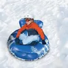 Snowboards Ski's Sneeuwbuizen voor rodelen Kinderen 47 inch Opblaasbaar winterspeelgoed voor buiten Plezier Winterspeelgoed voor buiten Twee handvatten voor buiten 231021