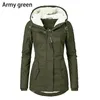 Women's Down Parka's Winter Coat Warm Solid Plush Thickened Long Jacket Outdoor Hiking Hooded Casual Windproof Parka Overcoat 231023