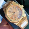 Mens Watch Designer Luxury Automatic Movement Watches High Quality Gold Rose Gold Size 42MM 904L Stainless Steel Strap Waterproof Hardlex Window