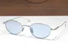 Nowe projektowanie mody retro okulary przeciwsłoneczne 8194 Mała owalna metalowa rama modna i awangardowa styl wysokiej klasy Outdoor Uv400 Oczarowie
