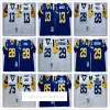 NCAA 75 번째 빈티지 풋볼 8 트로이 아이언 맨 저지 21 디온 샌더스 22 Emmitt Smith 33 Tony Dorsett 54 Randy White 88 Michael Irvin Jersey Col