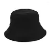 Bérets 2023 Chapeaux de seau à larges bords en daim pour hommes et femmes, couleur unie, double face, port Panama unisexe, chapeaux de soleil d'extérieur, vente en gros