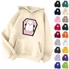 Women's Hoodies Fashion Ghost Halloween Sports Pullover Hoodie Loose Padded Thickened Warm Casual Sweatshirt Roupas Para Mulheres