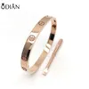 2023 Hot Gold Plated Sell Stainless Steel Screwdriver Bangles Cuff for Love Screw Bracelet Bangle