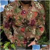 Camicie casual da uomo Camicia estiva da uomo hawaiana confortevole 2023 Drop Delivery Abbigliamento Abbigliamento Dh7Kb