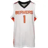 CUSTOM Personnalisé Oregon State Beavers OSU Basketball Jersey NCAA College Gary Payton Tinkle Thompson Kelley Reichle Hollins A.C. Green Barry Pa
