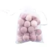 Scatole portaoggetti 24 pezzi palline di cedro antitarme con funzione deodorante Cioccolato