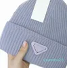 Prd Designer Heren Beanie Hoed Winter Hoeden Effen Kleur Letter Outdoor Dames Mutsen Motorkap Hoofd Warm Kasjmier Gebreide Sku Cap Trucker Voorzien Emmer Hoodhat