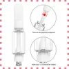 USA A16 Full Ceramic Carts Bulb Pyrex Fat Glass Cartridge 2.0ml Vape Oil Atomizer 10.5mm Diameter for 510 Batteries 2.0ml Empty Oil Vaporizer D8 D9 Factory OEM Support