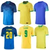 Brasil Neres Coutinho Soccer Jersey 2021 2022 2023 Camiseta de Futebol Brazils G.Jesus Firmino 22 23 Football Shirt