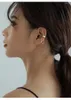 Pendientes de tuerca de Plata de Ley 925 a la moda para mujer, exquisito Clip para la oreja, diseñador, personalidad masculina y femenina, joyería salvaje Brincos