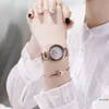 Mulheres de luxo céu estrelado relógios senhoras moda nova qualidade feminina japão quartzo pulseira relógios pulso relogio feminino zegarek damski