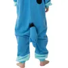 Pyjama Kinderen Blauwe Hond Onesie Pyjama Kinderen Dier Hele Pijamas Cartoon Cosplay Meisjes Gele Hond Kigurumi Kostuum 231023