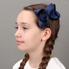 Hair Accessories CN 100pcs/lot 4" Solid Bows With Clips For Kids Girls Boutique Ribbon Classic