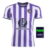 23 24 Toulouse Futebol Jerseys Terceiro 3º Donnum Dallinga Home Away Maillot de Foot 2023 2024 Homens Kit Camisa de Futebol Uniforme Cissoko Onaiwu Chaibi Abouhlhl Nicolaisen