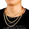 Chokers U7 kvalitet guldfärg män smycken halsband grossist unik design trendig 6 mm 55 cm ormkedja halsband n333 231021