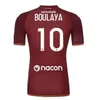 23/24 FC METZ Soccer Jerseys NIANE MIKAUTADZE VAGNER JALLOW ELISOR BOULAYA 2023 2024 ELISOR JOSEPH SABALY SABALY MAZIZ K. NDORAM DANLEY Maillot de football pour hommes