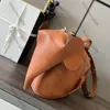 12A Upgrade Mirror Quality Designer 30cm Elephant Bags Luxurys Handle Handbags Mens Womens Leather Messenger Bag Classic Brown Purse Crossbody Shoulder Strap Bag