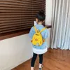 Kleine canvas eend cartoon baby schattige kleuterschool schooltassen kinderrugzak meisjes anti-verloren rugzakken