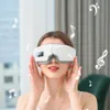 Eye Massager 4D Smart Airbag Vibration Care Instrument Compress Bluetooth Massage Glasses Fatigue Pouch Wrinkle 231023