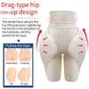 Kvinnor Shapers Sexywg Hip Shapewear Panties Women Butt Lifter Shaper Sexy Body Push Up Enahncer med Pads 231021