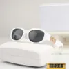 Desginer Vercaces 2023 Fanjia Nova Cabeça Moda Óculos de Sol Resistente a UV Estilo Ins Advanced Sense Sunglasses 4361