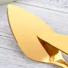 Knives Gold/Rose Gold Baking Cake Shovel For Pie/Pizza/Cheese/Pastry Western Cooking Tools Cheese Server Divider