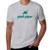 Polos masculinos Silicon Valley - Pied Piper Camisetas de suor Camisetas grandes e fofas Tops masculinos camisetas gráficas