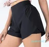 Shorts de corrida mulheres ginásio tênis com bolso solto respirável secagem rápida yoga dança treino corredores fitness esportiva