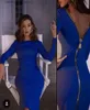 Urban Sexy Dresses Sexig Back Zip Long Sleeve Kne-Length Dress Women
