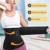 Waist Tummy Shaper Buckle Snatched Waist Trainer Bandage Wrap Shapewear Tummy Control Corset Body Shaper Hook Trimmer Slimming Hourglass Belt Strap 231020