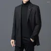 Ternos masculinos 2023 atmosfera de alta qualidade classe superior tendência confortável versão coreana magro boutique moda casual terno jaqueta
