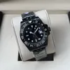 GMT 패션 남성 시계 40mm 검은 녹색 세라믹 다이얼 904L 스테인리스 스틸 스트랩 자동 기계식 운동 시계 고급 디자이너 시계 사파이어 유리 루트 맥주