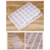 Jewelry Pouches Large Plastic Box 28 Compartments Container Storage Rectangle Box-Case For Findings Boxes Y08E