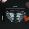 Makeup Brushes 1/3pcs Acrylic Facial Mask Essential Oil Bowl Skin Care Tools Beauty Salon Thickening