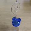 Chandelier Crystal Blue Color 30mm Balls With Octagon Beads Faceted Feng Shui Hanging Decoration