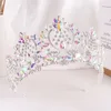 Hochzeit Stirnband Braut Kronen und Tiaras Haarschmuck Zubehör Frauen Strass Kopfbedeckung Königin Diadem