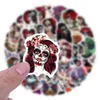 60st Day Of the Dead Stickers ansiktsmakeup ansikte tatuering graffiti klistermärken för diy bagage bärbar dator skateboard motorcykel cykel klistermärken