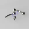 Ohrstecker 16G 14G G23 Augenbrauenpiercings mit Innengewinde gebogene Bananenringe Helix-Ohrring Trags Nippelringe Schmuck 231020