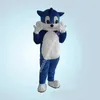 2024 Halloween Blue Cat Mascot Costume di alta qualità Caratteri di carnivali Caratteri Carnival Adulti Ceso di compleanno di Natale Outfit Fancy