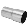 Exhaust Pipe Tip Adapter Professional Installation Weldable 2.25in To 2.5in For Car