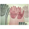 Badverktyg Tillbehör Magic Sile Washing Dishs Handskar Skrubbning av svamp Diskmaskin Guantes Para Lavar Platos Drop Leverans Han DHXKG